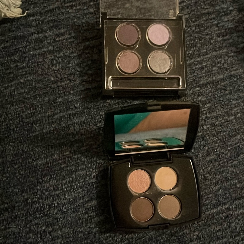 Lancome set of two eyeshadow palettes